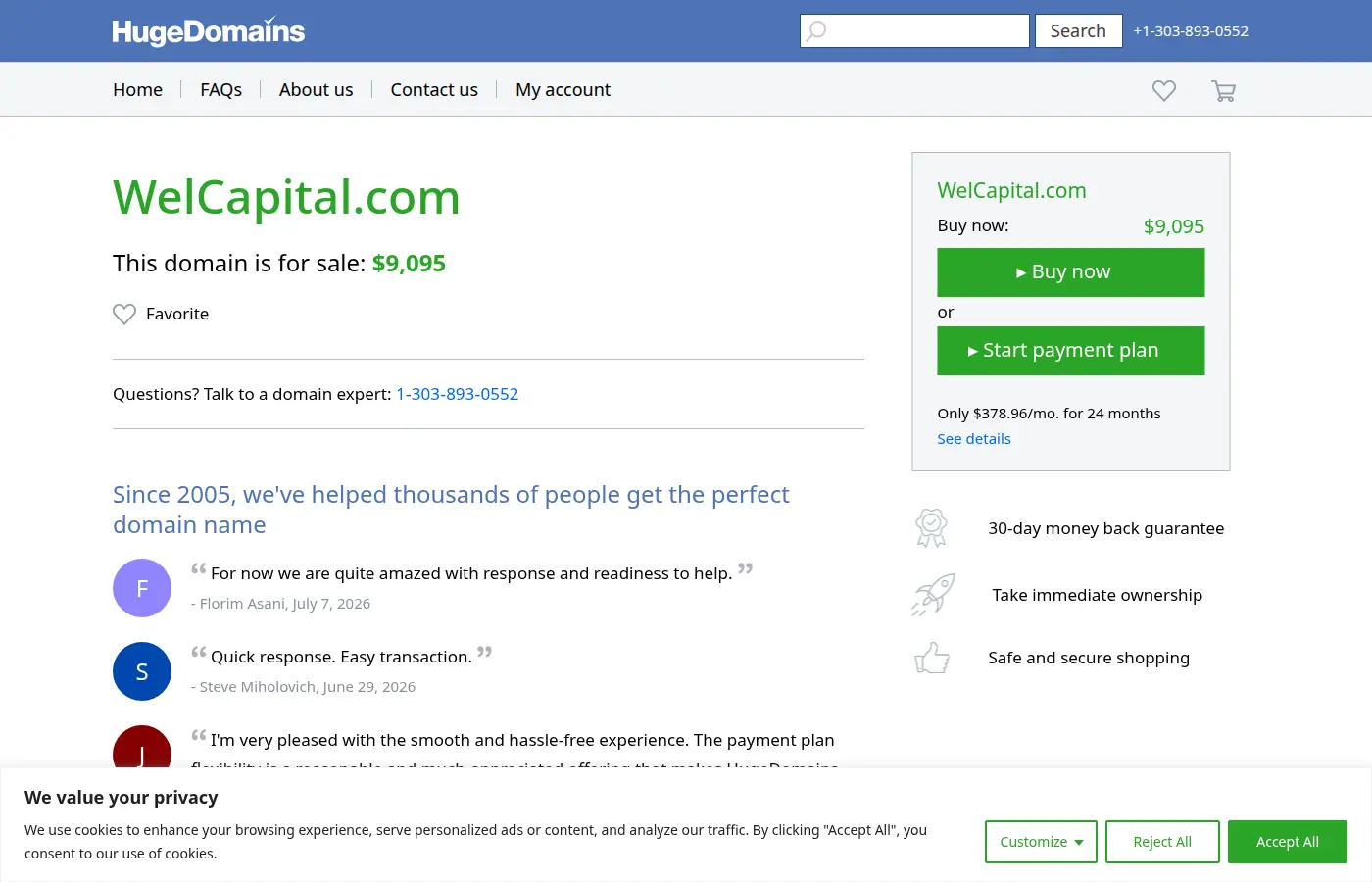 account.welcapital.com