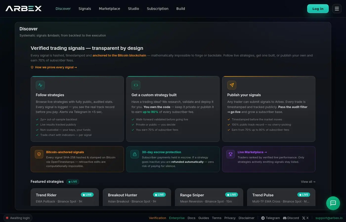 arbex.io
