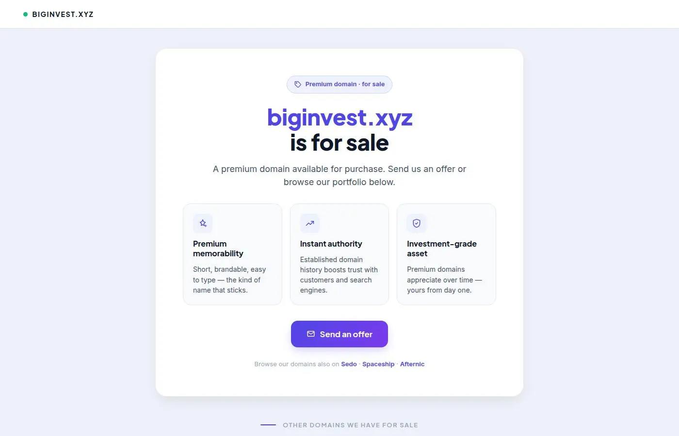 biginvest.xyz