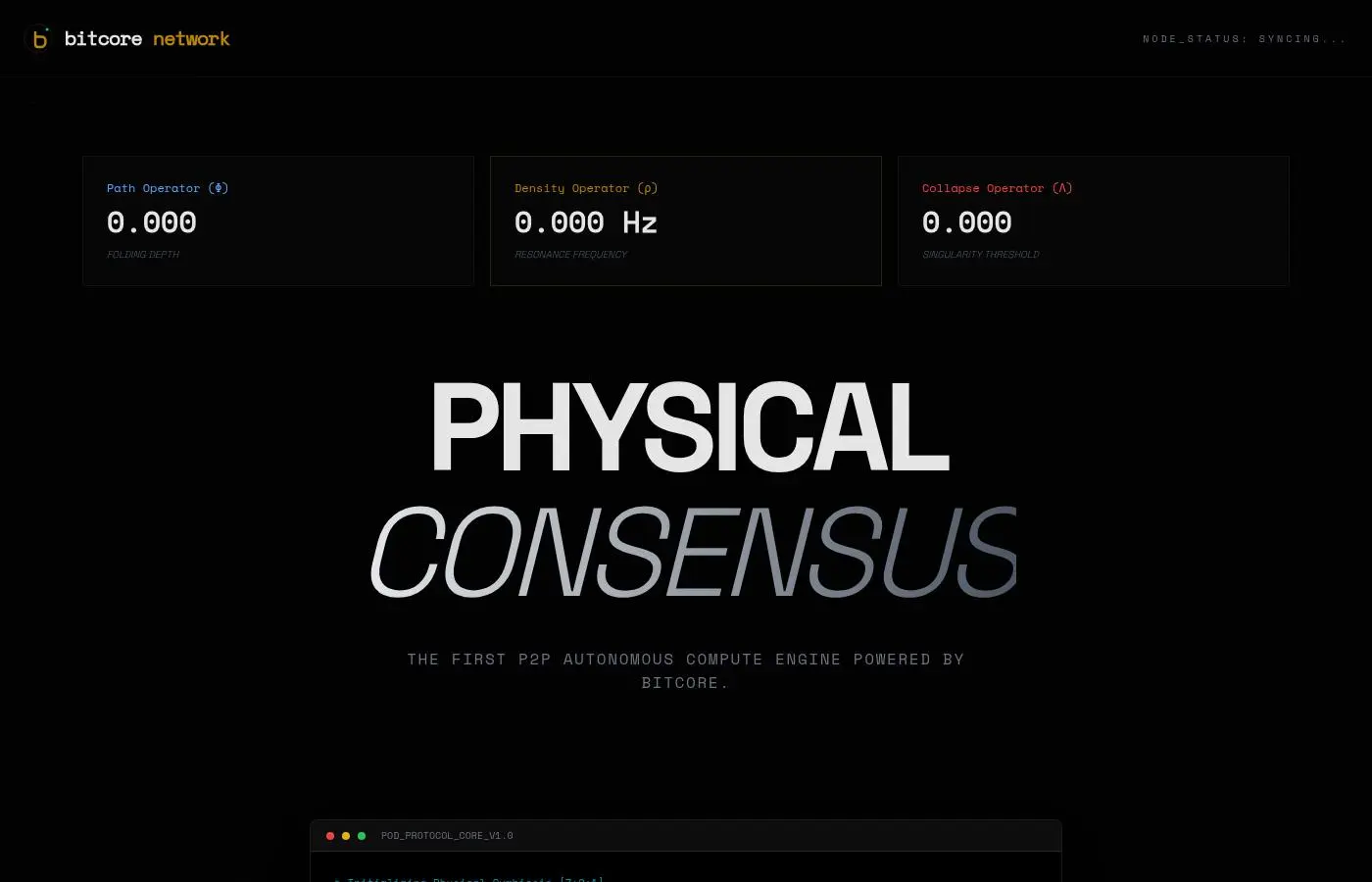 bitcore.network