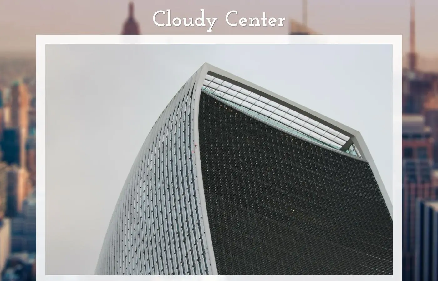 cloudy.center