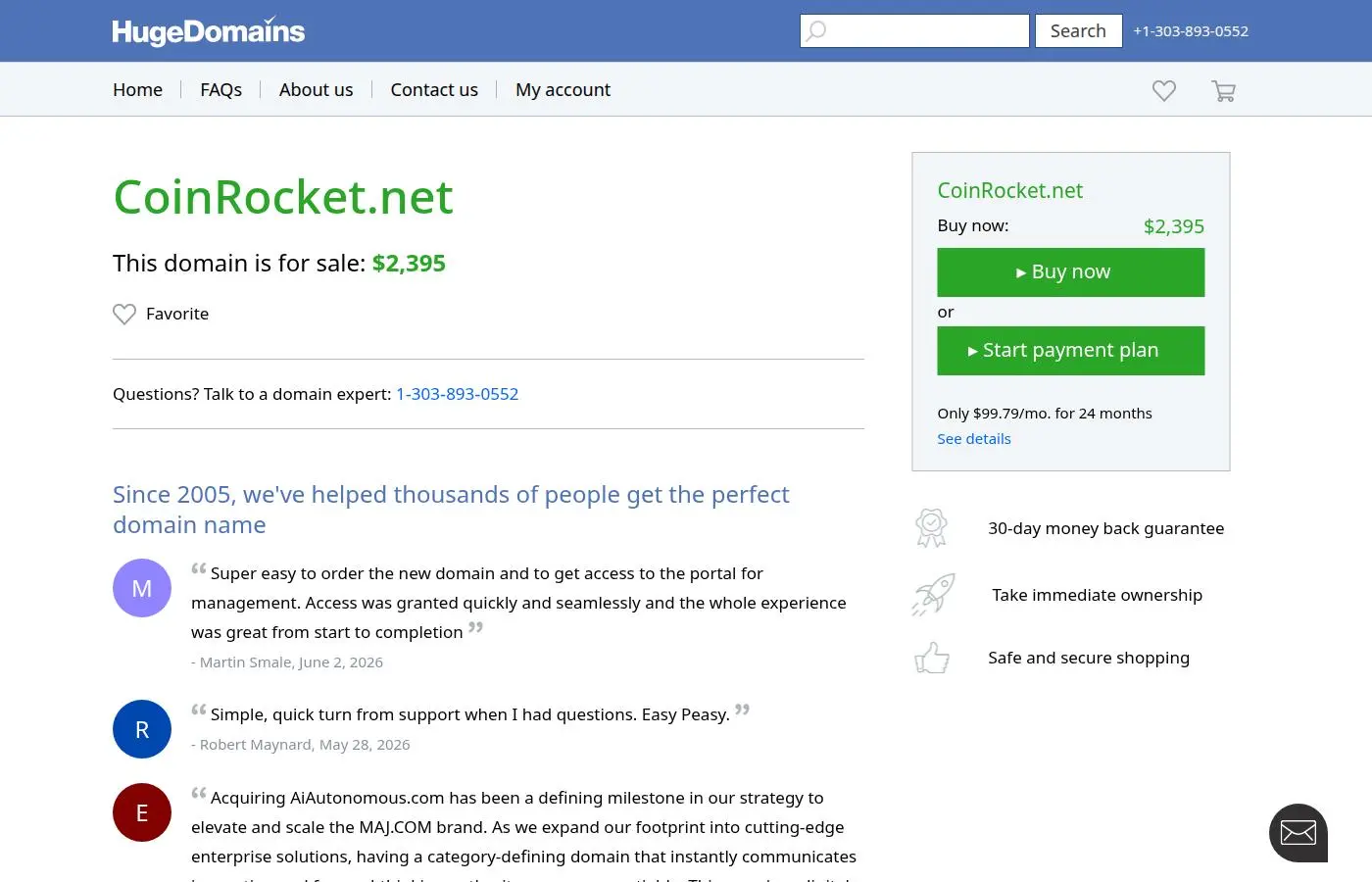 coinrocket.net