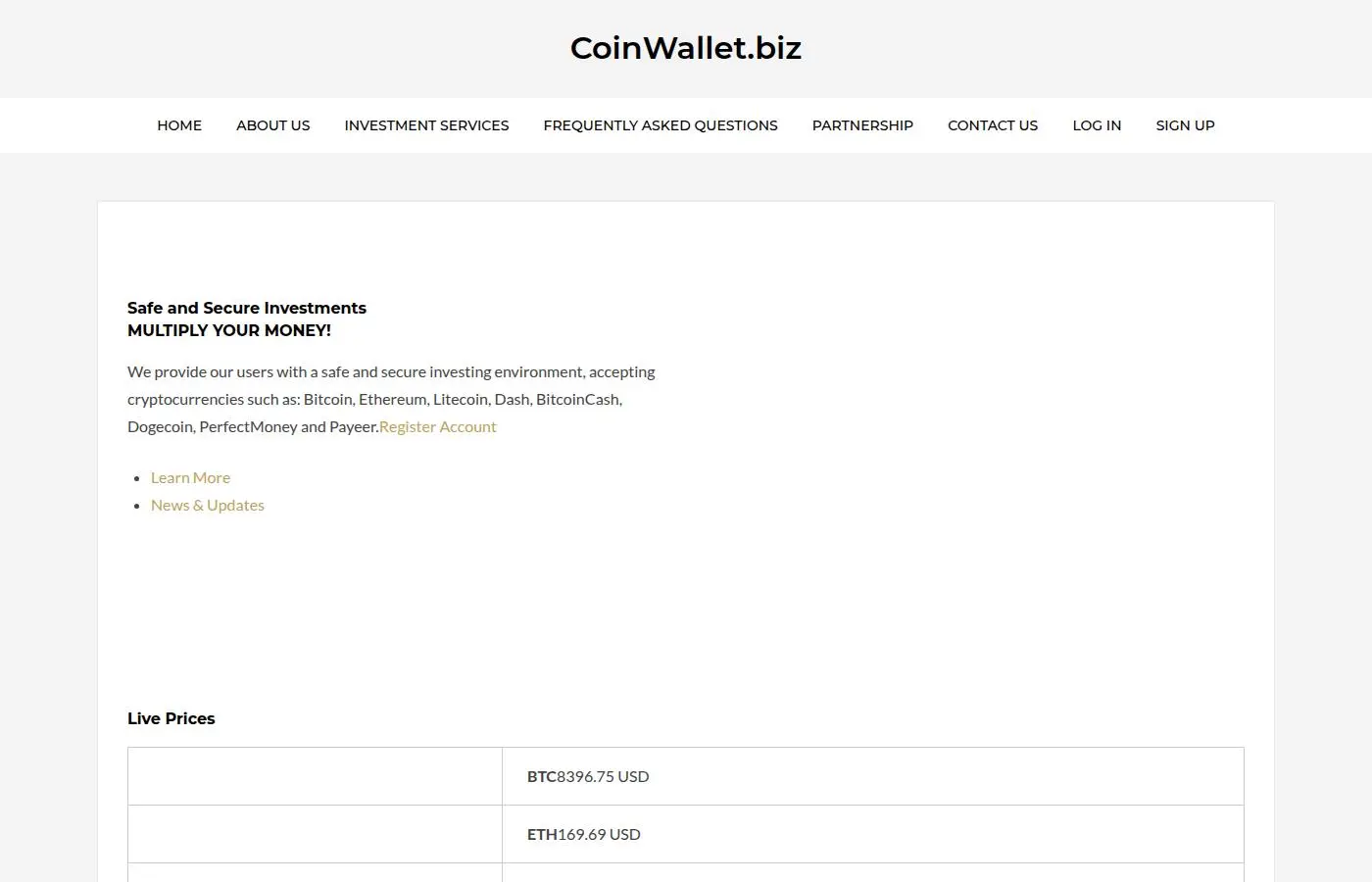 coinwallet.biz