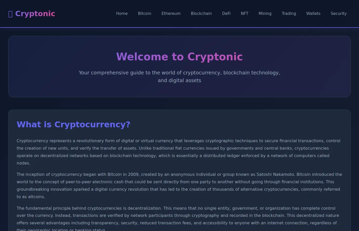 cryptonic.life