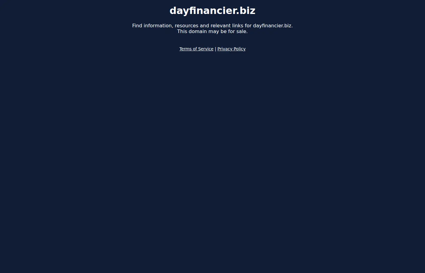 dayfinancier.biz