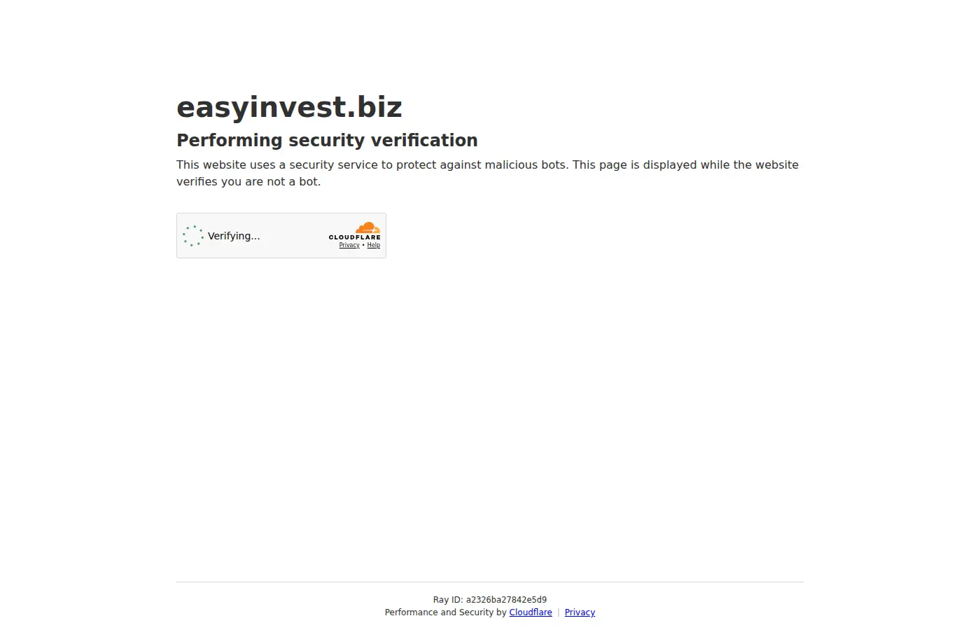 easyinvest.biz