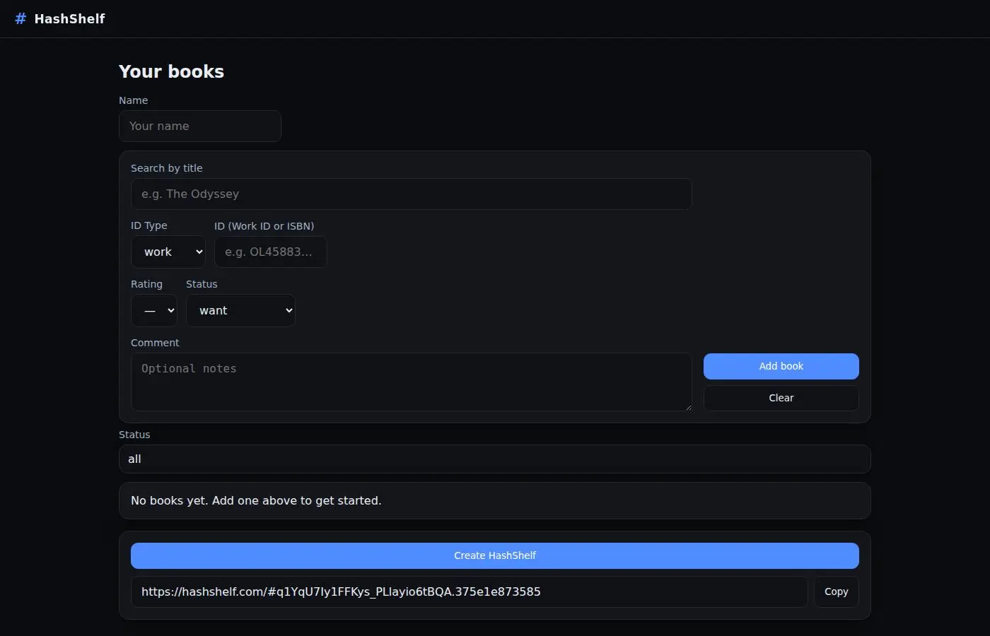 hashshelf.com