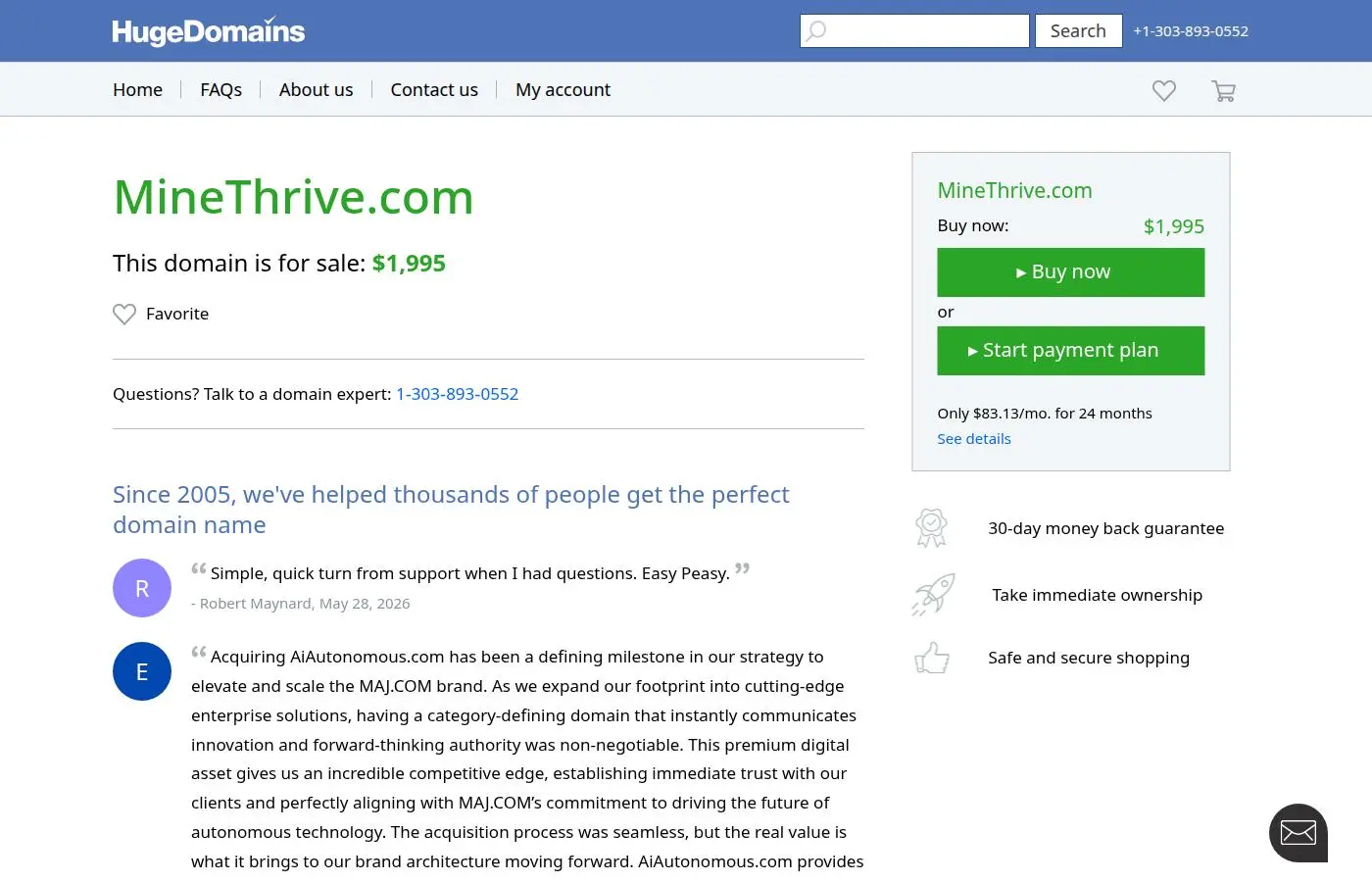 minethrive.com