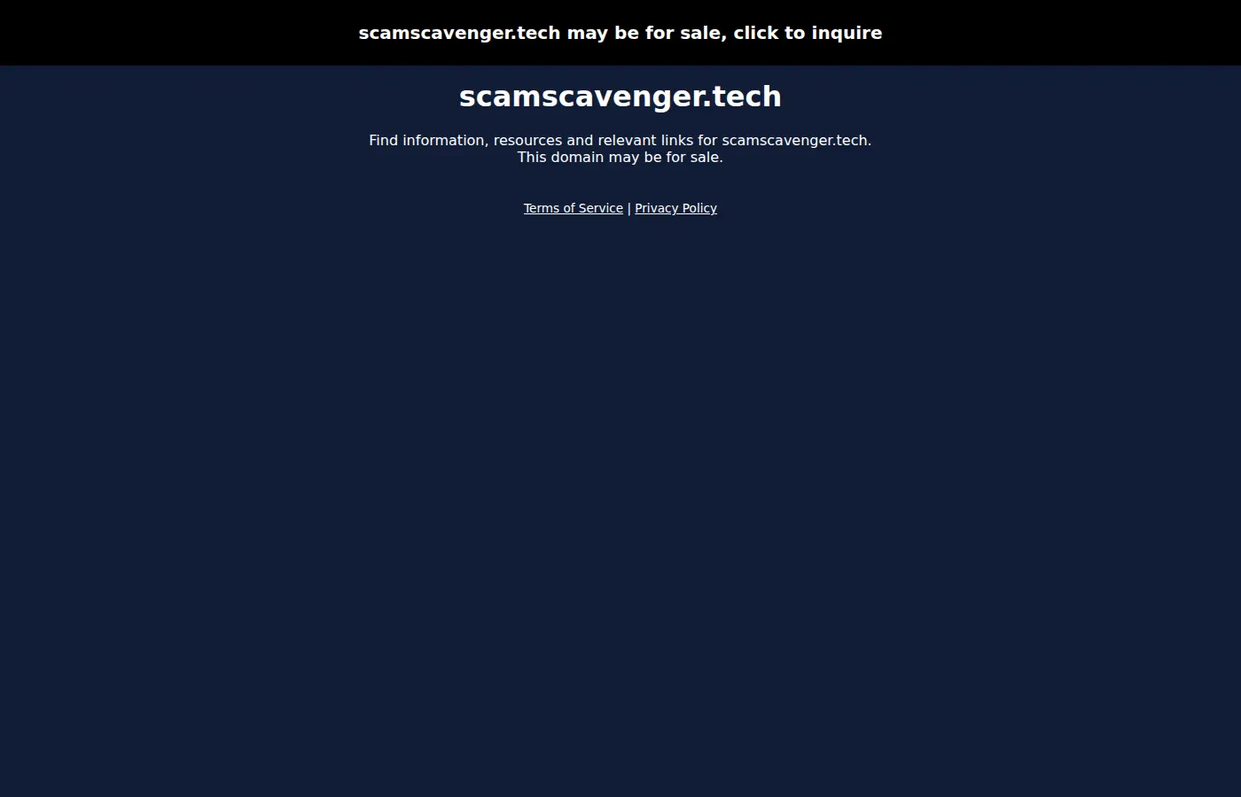 scamscavenger.tech