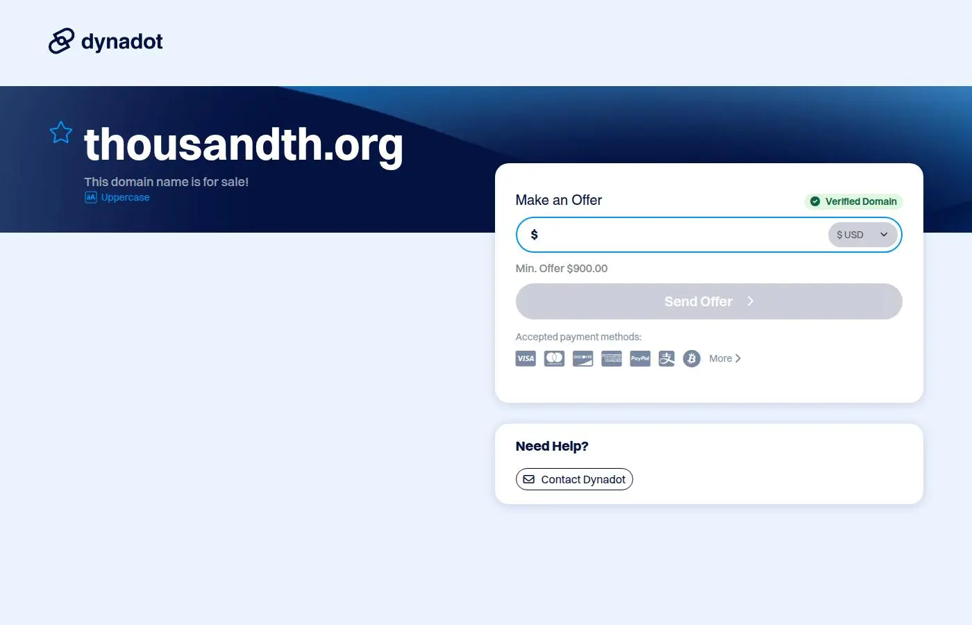 thousandth.org