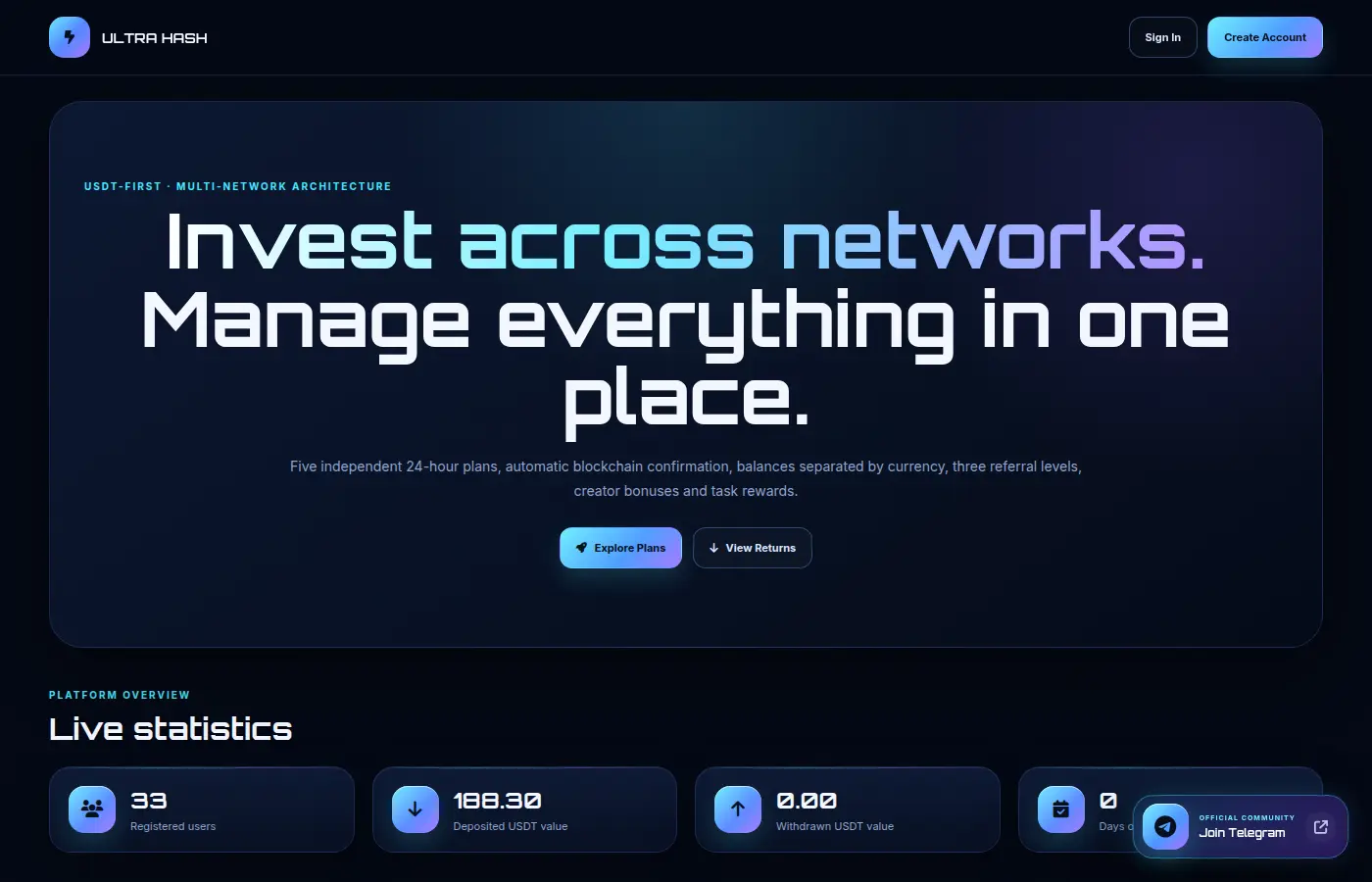 ultrahash.live