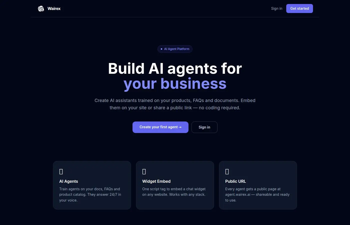 wairex.com